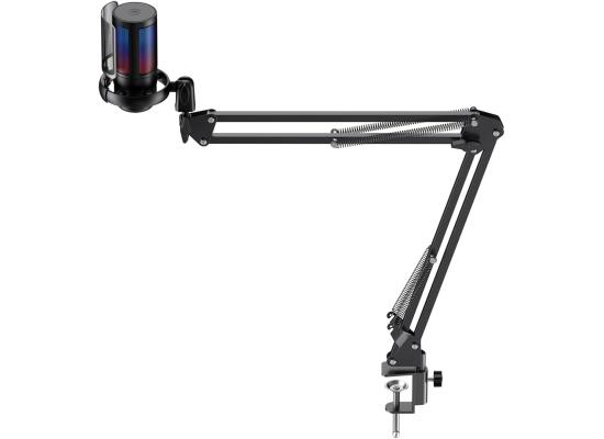 HAVIT Gamenote GK50 PRO/BLK RGB Gaming Microphone (Black Edition)